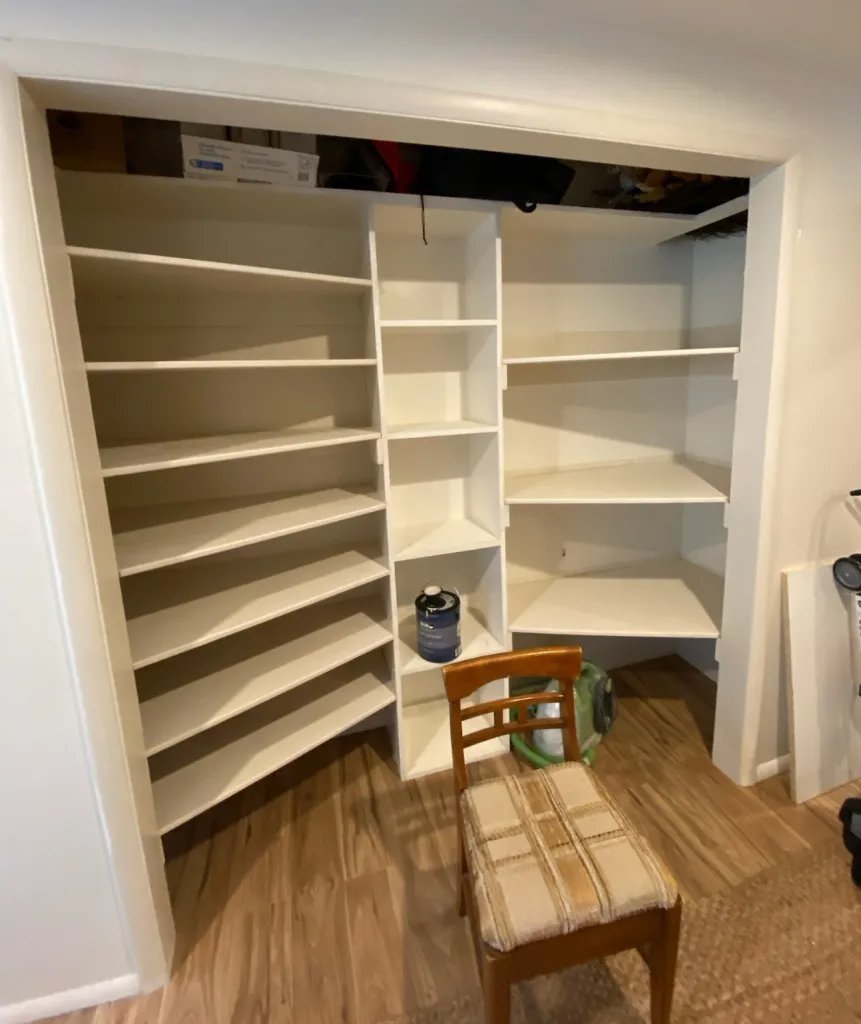 Custom Built-In Shelving